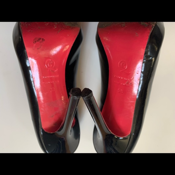 FINAL SALE - Alexander McQueen pink-sole open-toe heels 38 - Picture 14 of 16